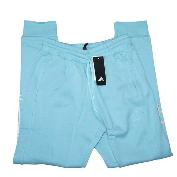 Adidas x Patrick Mahomes Mens Joggers Size 2XL Fleece Sweatpants Sky Blue NWT - Picture 6 of 7